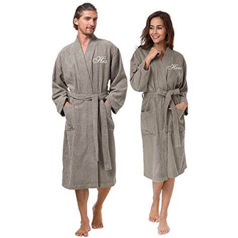 his and hers luxury robes.